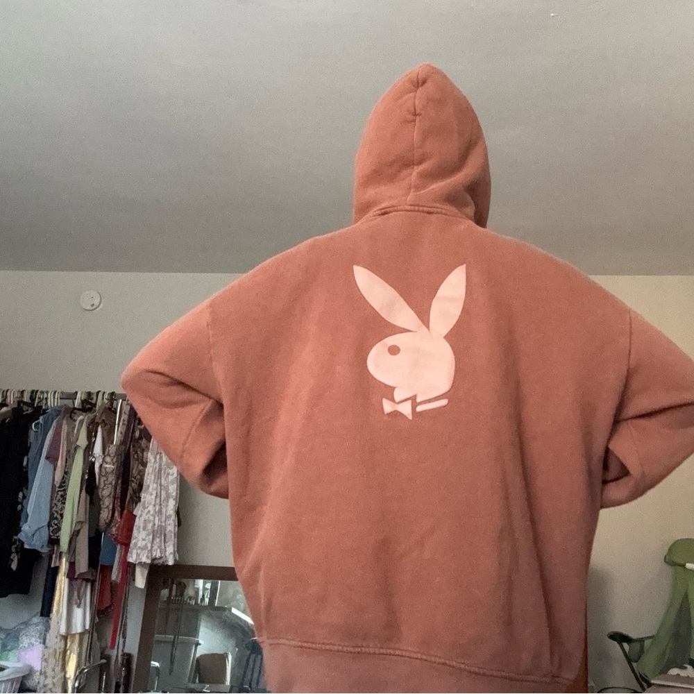 Playboy Brown Hoodie